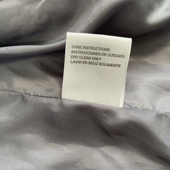 BKE Buckle Vest Mens Gray Full Zip Wool Blend Quilted Lined Insulated Size Large - Picture 6 of 9